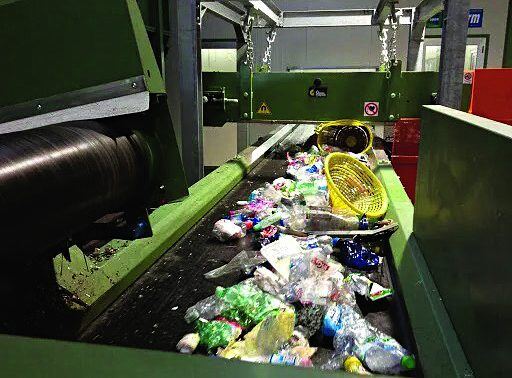 Sorting conveyor belt