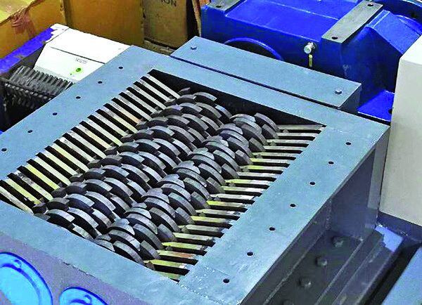 Shredder machine